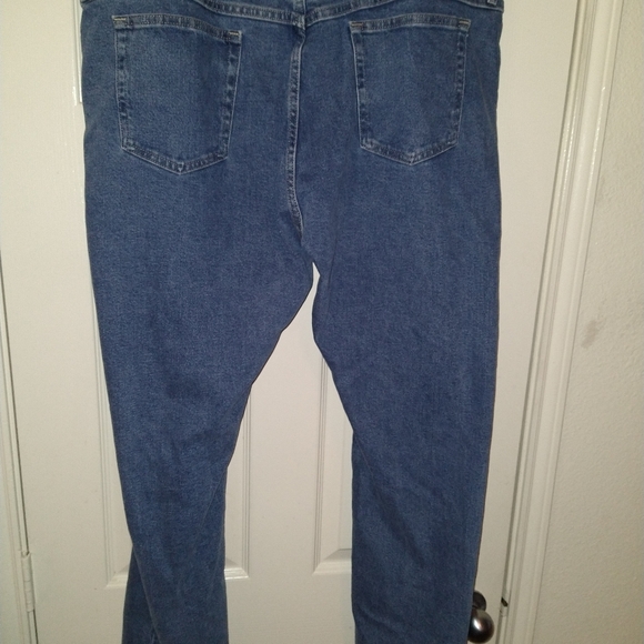 Wrangler Premium Quality Blue Medium Wash Denim Jeans Men's sz 44x30. - Picture 2 of 6